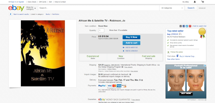 African Me Satellite TV Robinson Jo 1492719102   eBay.png1